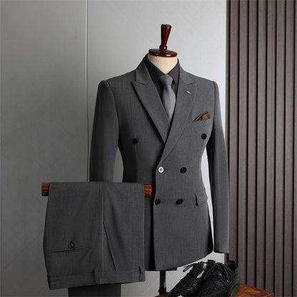 NS1017 Double-breasted Business Suit