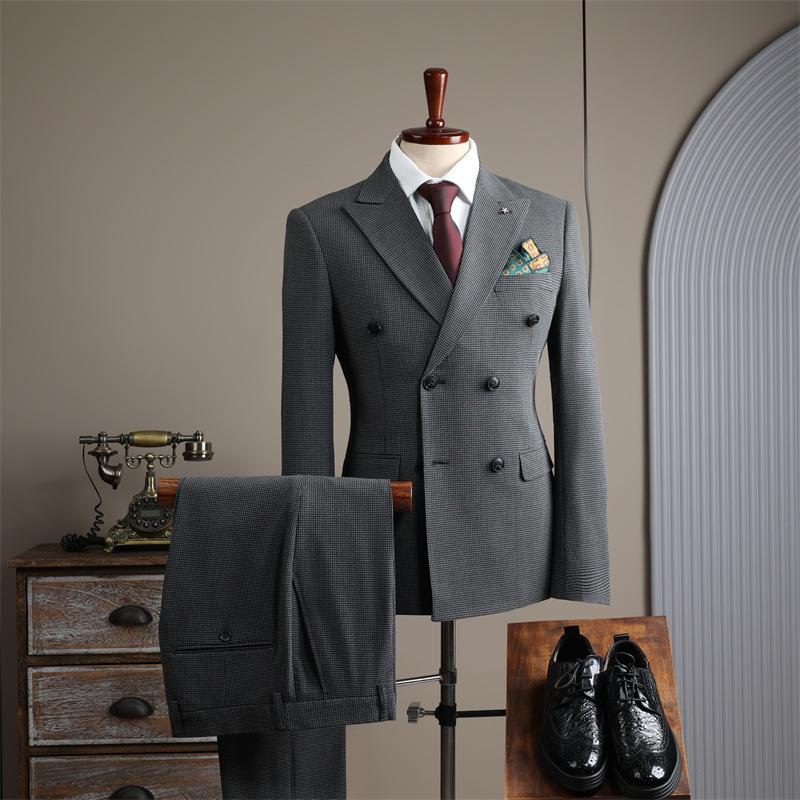 NS1019 Double-breasted Business Suit