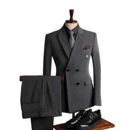 NS1017 Double-breasted Business Suit