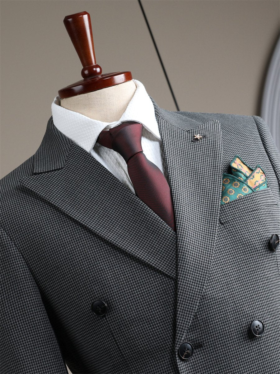 NS1019 Double-breasted Business Suit