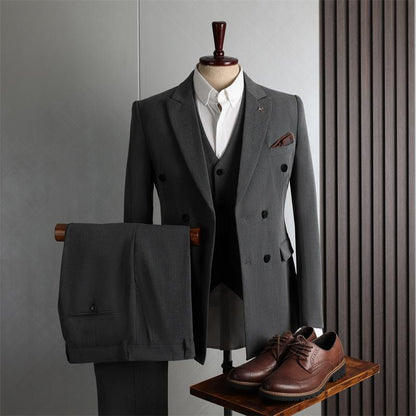 NS1017 Double-breasted Business Suit