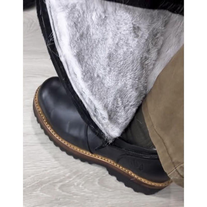 N1115 Men's new winter warm leather boots