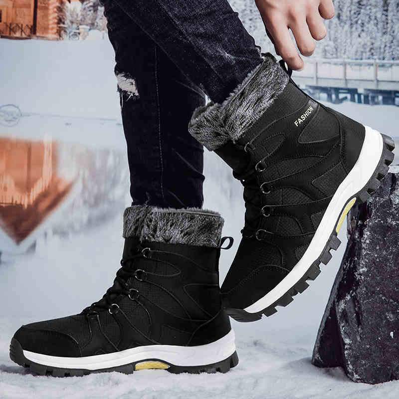 N120602 Couples Winter Snow Boots