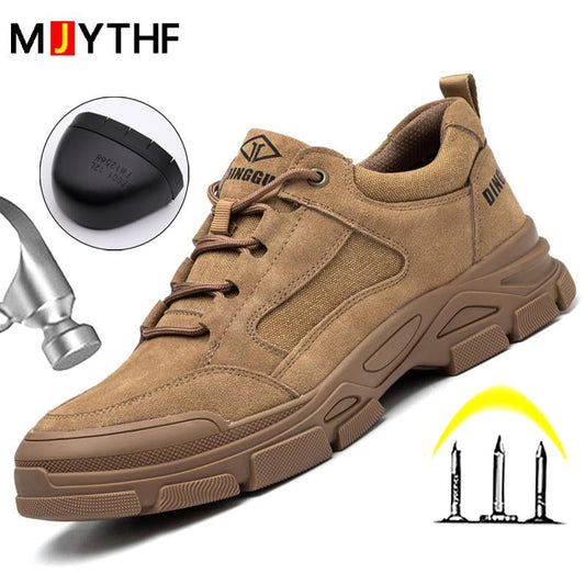 Low-top Breathable Stab-resistant Work Shoes