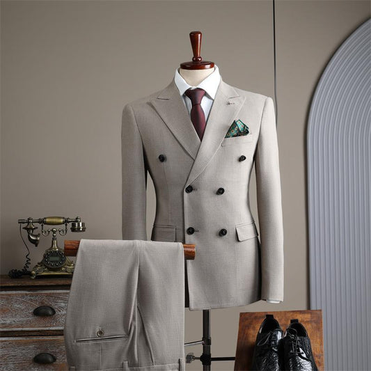 NS1019 Double-breasted Business Suit