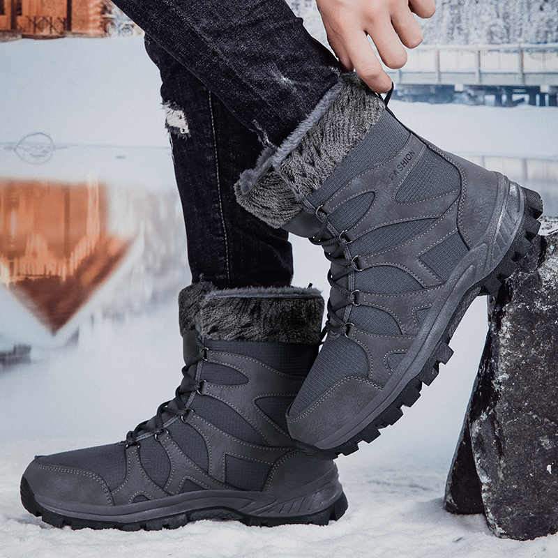 N120602 Couples Winter Snow Boots