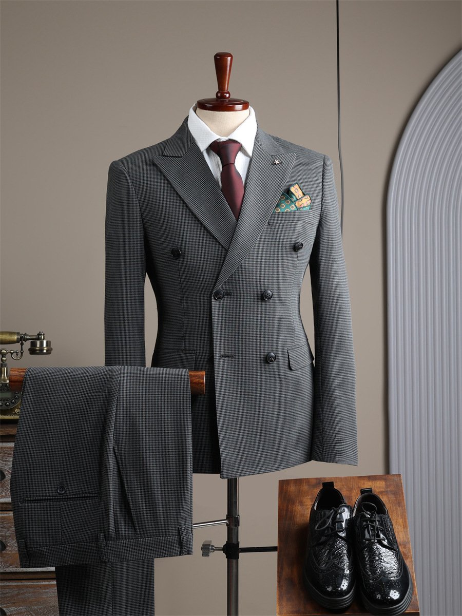 NS1019 Double-breasted Business Suit