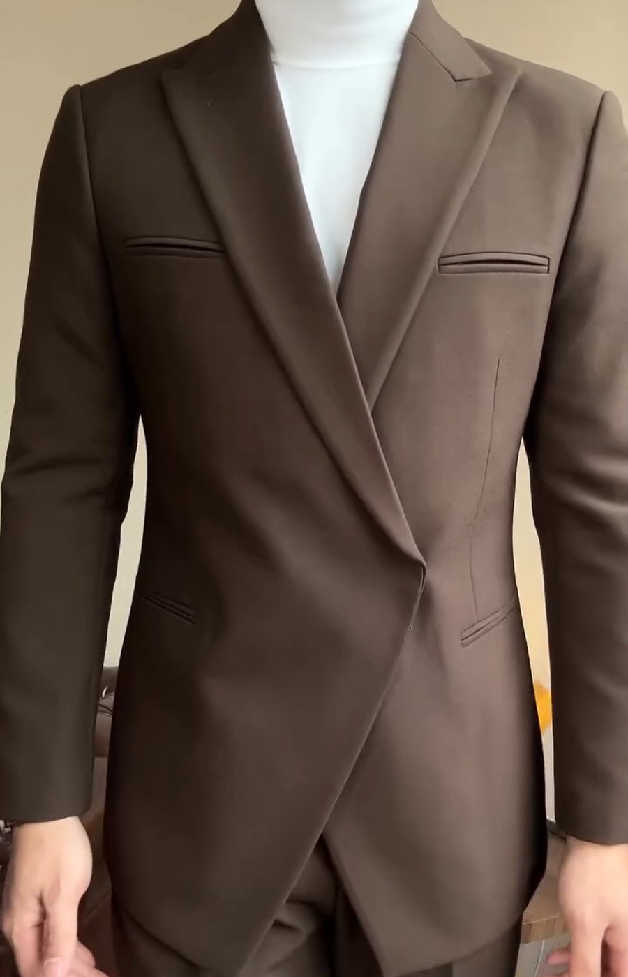 NS1020 Solid Color Simple Suit Jacket