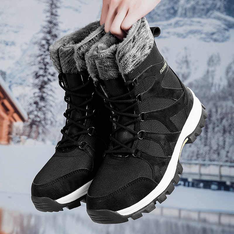 N120602 Couples Winter Snow Boots