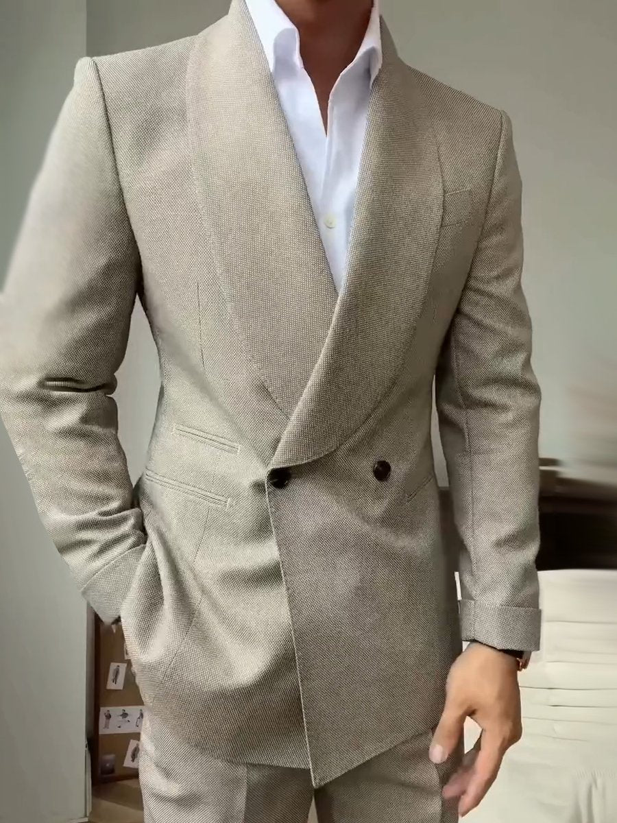 NS1005 Handsome Linen Suit Jacket