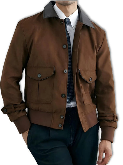 NS1013 Suede Workwear Jacket