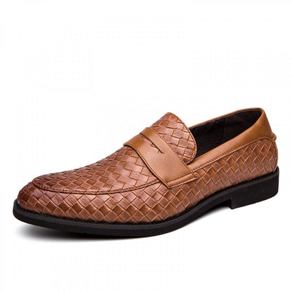 Casual Business Woven Loafers