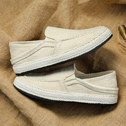 Linen Two-Way Fisherman Shoes