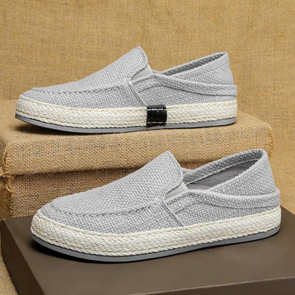 Linen Two-Way Fisherman Shoes