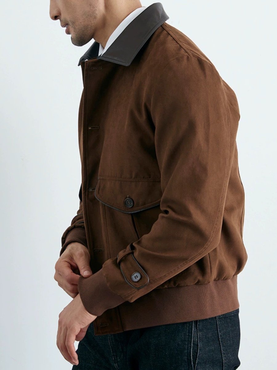 NS1013 Suede Workwear Jacket