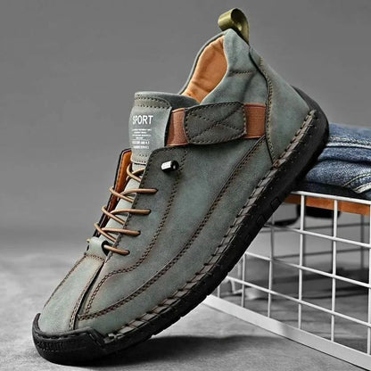 Vintage Outdoor Workwear Stitched Men's Shoes