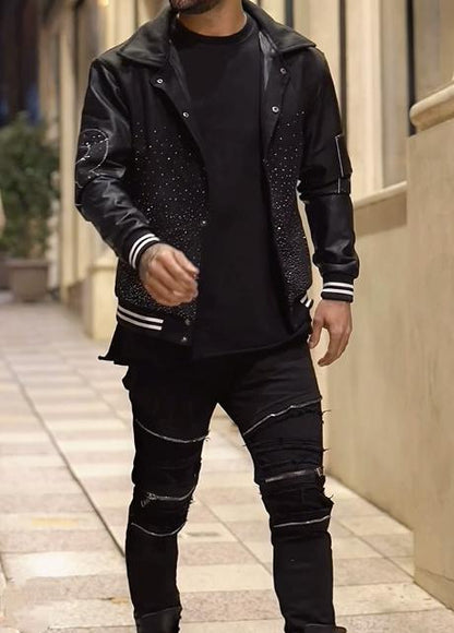 Men's Dazzle Pop Leather Jacket