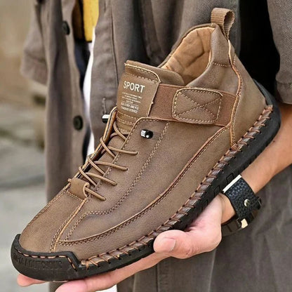 Vintage Outdoor Workwear Stitched Men's Shoes