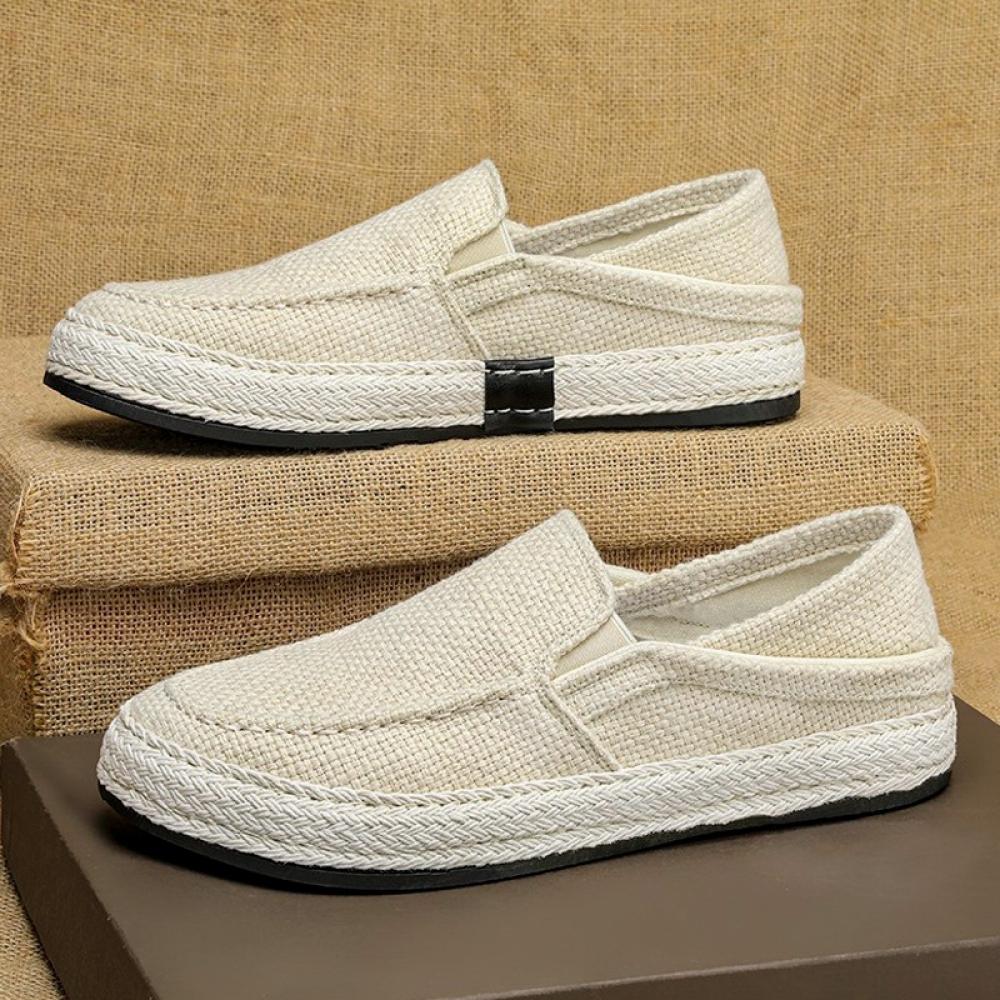 Linen Two-Way Fisherman Shoes