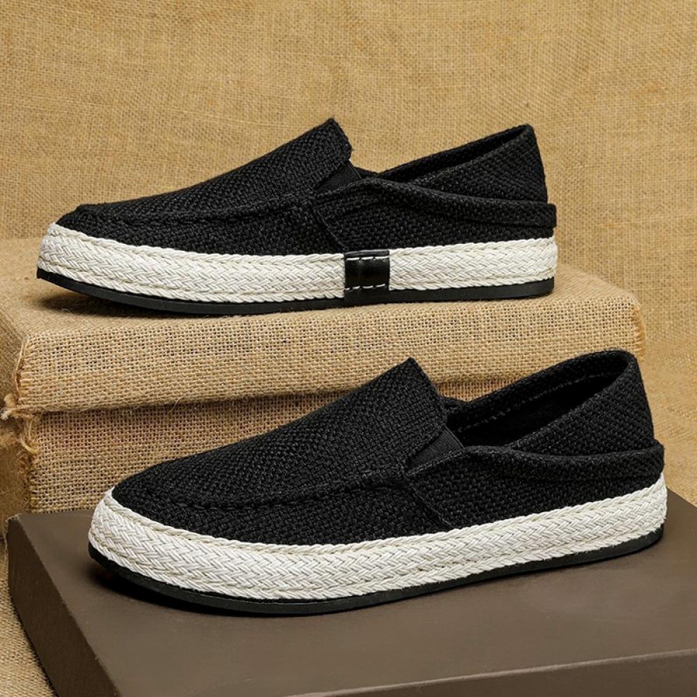 Linen Two-Way Fisherman Shoes